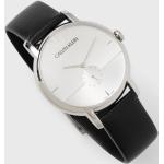 Pánske Náramkové hodinky Calvin Klein s koža remienkom  materiál púzdra Oceľ s minerálnym sklíčkom 
