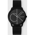 Pánske Náramkové hodinky Calvin Klein čiernej farby s oceľ remienkom  materiál púzdra Oceľ 