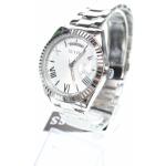 Náramkové hodinky Guess sivej farby s analógovým displejom s vodeodolnosťou 3 Bar 