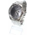 Náramkové hodinky Guess sivej farby s analógovým displejom s vodeodolnosťou 5 Bar 