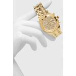 Pánske Náramkové hodinky Guess zlatej farby s oceľ remienkom  materiál púzdra Oceľ s minerálnym sklíčkom 