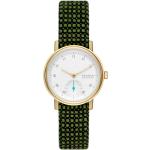 Dámske Náramkové hodinky Skagen zelenej farby v zľave 