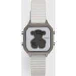 Dámske Náramkové hodinky Tous bielej farby z plastu s oceľ remienkom  materiál púzdra Oceľ s minerálnym sklíčkom 