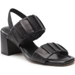 Dámske Kožené sandále Högl čiernej farby vo veľkosti 36 v zľave na leto 