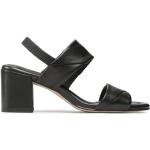 Dámske Kožené sandále Högl čiernej farby vo veľkosti 36 na leto 