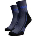 Termo ponožky modrej farby v športovom štýle z bavlny 38 