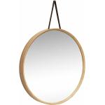 Okrúhle zrkadlá hübsch v minimalistickom štýle v zľave 