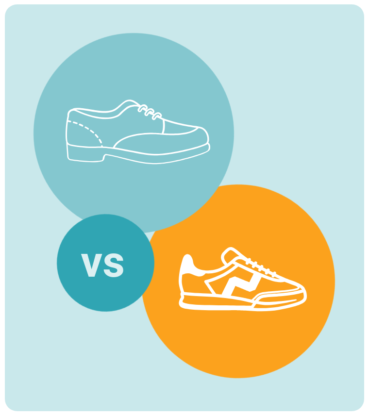 Best buy and why: Sneakers or leather shoes?