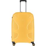 Pánske Veľké cestovné kufre žltej farby z plastu 