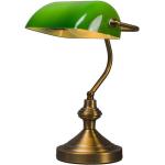 Stolové lampy Qazqa zelenej farby zo skla smart home v zľave kompatibilné s E27 