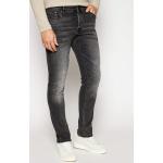 Pánske Slim Fit jeans JACK JONES sivej farby z bavlny 