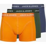 Pánske Boxerky JACK JONES oranžovej farby z bavlny v zľave 