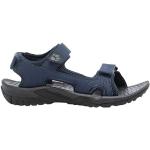 Pánske Športové sandále Jack Wolfskin Lakewood tmavo modrej farby z koženky na leto 