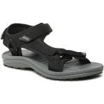 Pánske Športové sandále Jack Wolfskin čiernej farby vo veľkosti 43 v zľave na leto 