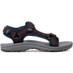 Pánske Športové sandále Jack Wolfskin tmavo modrej farby vo veľkosti 42 na leto 