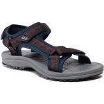 Pánske Športové sandále Jack Wolfskin tmavo modrej farby vo veľkosti 43 na leto 