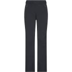 Dámske Turistické nohavice James & Nicholson čiernej farby z polyesteru vo veľkosti XXL na zips s opaskom 