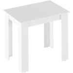 Jedálenské stoly Kondela bielej farby z dreva vyrobené na Slovensku 