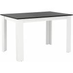 Jedálenské stoly Kondela bielej farby z dreva 4 ks balenie 