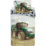 Jerry Fabrics Obliečky Traktor - Bielo-zelená | 140 x 200 cm / 70 x 90 cm