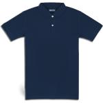 Pánske Polo tričká modrej farby v námorníckom štýle z bavlny vo veľkosti XS 