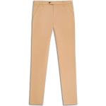 Pánske Slim Fit nohavice béžovej farby vo veľkosti XL vyrobené na Slovensku 