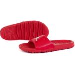 Dámske Šľapky Nike Air Jordan červenej farby v športovom štýle na leto 