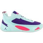 Pánske Basketbalové tenisky Jordan fialovej farby zo syntetiky šnurovacie s motívom NBA 