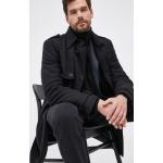 Pánske Zimné kabáty Drykorn Skopje čiernej farby z polyesteru vo veľkosti XL 