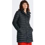 Dámske Zimné kabáty Gant čiernej farby z polyesteru vo veľkosti XS s cvokmi udržateľná móda 