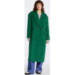 Dámske Zimné kabáty Gant zelenej farby z vlny 
