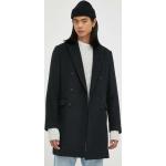 Pánske Zimné kabáty Bazaar čiernej farby z polyesteru vo veľkosti XL 