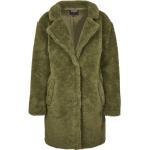 Dámske Zimné kabáty Urban Classics zelenej farby v streetwear štýle Oversize 
