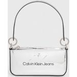 Dámske Shopper kabelky Calvin Klein Jeans striebornej farby z polyuretánu 