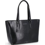 Elegantné kabelky noelia bolger čiernej farby v elegantnom štýle z kože na zips 