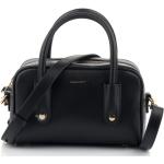 Dámske Elegantné kabelky Gant čiernej farby v elegantnom štýle z hovädzej kože odnímateľný popruh 