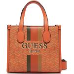 Dámske Luxusné kabelky Guess oranžovej farby v zľave 