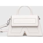 Dámske Designer Crossbody kabelky Karl Lagerfeld bielej farby z polyuretánu Vegan udržateľná móda 