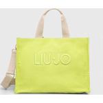 Dámske Veľké kabelky Liu Jo zelenej farby z bavlny 