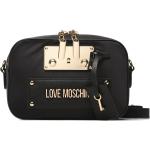 Dámske Designer Crossbody kabelky Moschino Love Moschino čiernej farby v zľave 