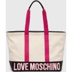 Dámske Designer Veľké kabelky Moschino Love Moschino viacfarebné z bavlny Vegan 