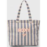Dámske Veľké kabelky Roxy Roxy modrej farby z bavlny 