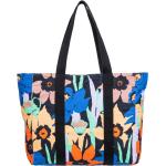 Dámske Shopper kabelky Roxy Roxy sivej farby s kvetinovým vzorom v zľave 