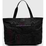 Dámske Veľké kabelky Under Armour čiernej farby z nylonu 