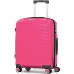 Malé cestovné kufre Rock ružovej farby integrovaný zámok objem 40 l 