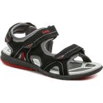 Pánske Športové sandále Kamik čiernej farby zo syntetiky vo veľkosti 41 na štandardné nohy na leto 