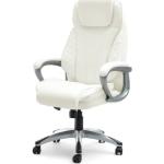 Kancelárske stoličky bielej farby 