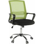 Kancelárske stoličky Kondela zelenej farby z plastu v zľave 