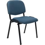Kancelárske stoličky Kondela tmavo modrej farby 