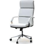 Kancelárske stoličky bielej farby 